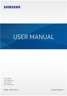 Samsung Galaxy GF 21 FE manual. Tablet Instructions.